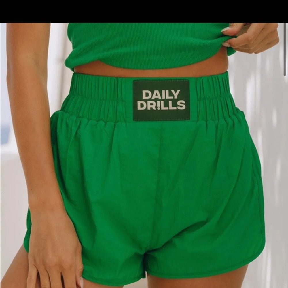 Daily Drills Women's Green Shorts